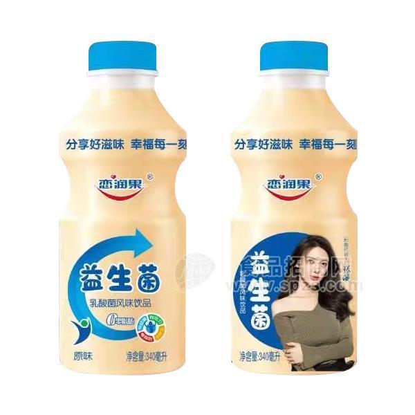 戀潤果原味益生菌乳酸菌風味飲品340ml
