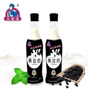 土家爱黑豆奶玻璃瓶装豆奶240ml*24瓶/箱，整箱招商
