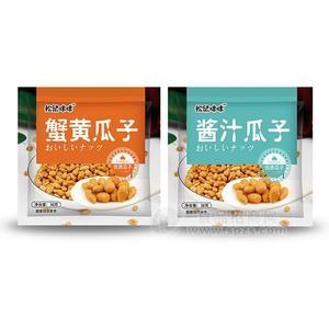 松鼠咪咪醬汁味蟹黃味瓜子炒貨類38g