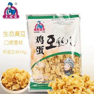 土家愛雞蛋豆絲兒膨化豆制品300g