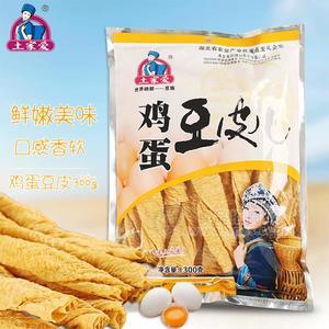 土家愛雞蛋豆皮膨化豆制品300g