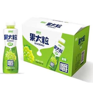 明好果大粒葡萄果粒果汁饮料480mlx15瓶