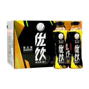 優(yōu)飲維生素運(yùn)動(dòng)飲料招商維生素果汁飲料500mlx15瓶