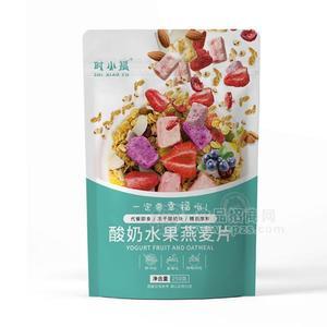 時(shí)小福酸奶水果燕麥片沖調(diào)食品250g