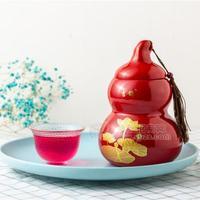 依思特葫芦瓶花果酒百香果酒青梅酒玫瑰酒桂花酒低度酒露酒375ml