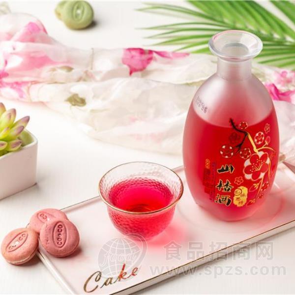依思特花果酒桃花酒桂花酒青梅酒山楂酒375ml