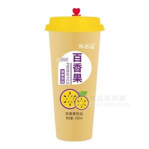 味逍遥百香果饮品杯装果汁饮料630ml