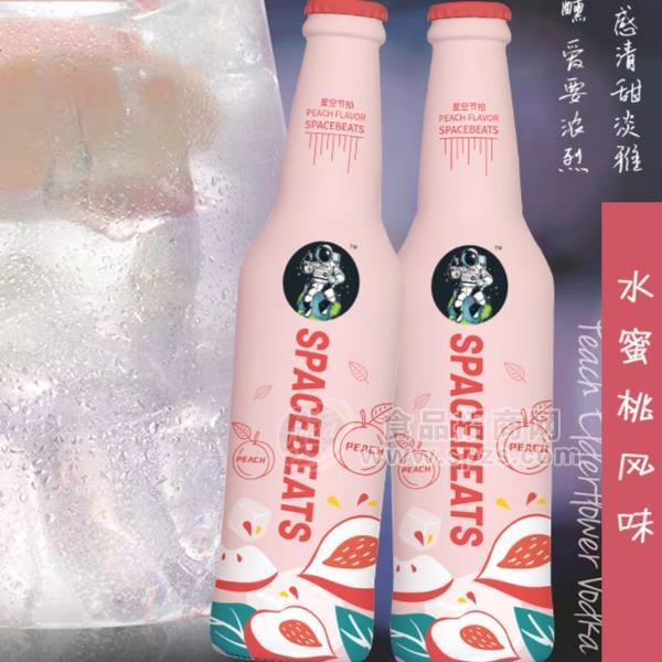 spacebeats预调鸡尾酒/女士鸡尾酒/低度小酒/微醺小酒/水蜜桃味果酒
