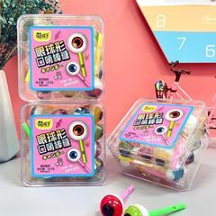 萌孩子眼球形口哨棒棒糖招商儿童零食硬质糖果150g