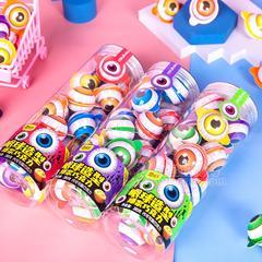 萌孩子眼球造型爆浆巧克力招商儿童零食代可可脂巧克力 280g