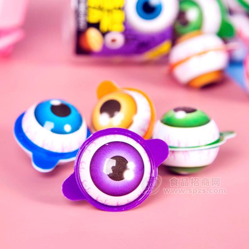 萌孩子眼球造型爆浆巧克力招商儿童零食代可可脂巧克力