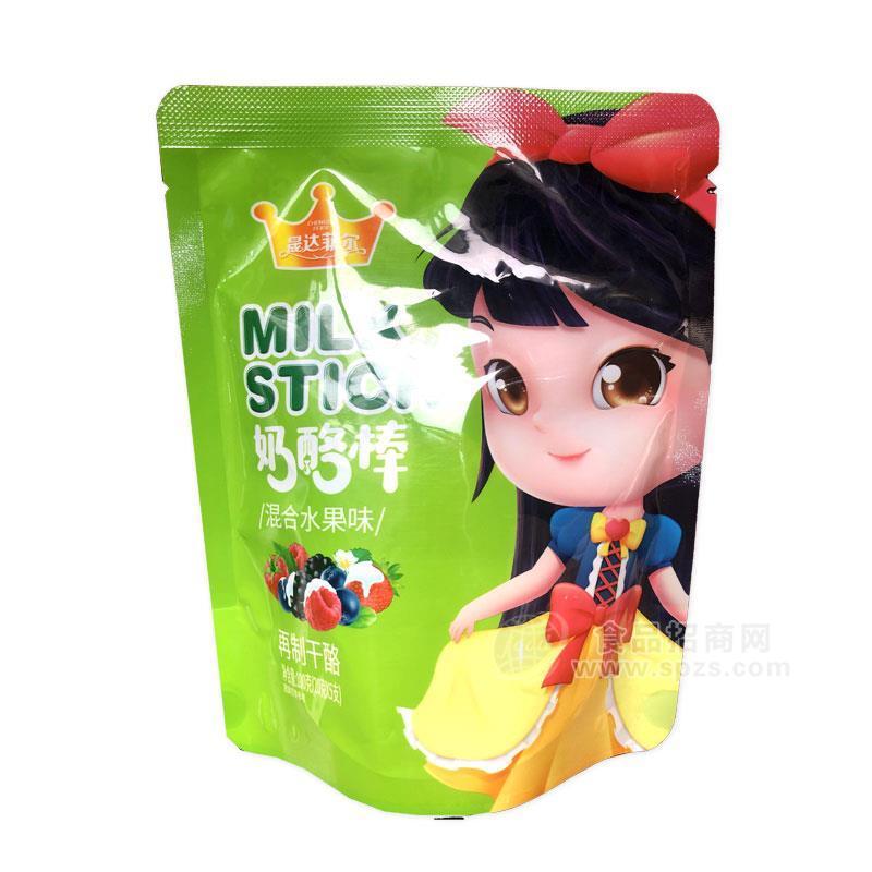 ·晟达菲尔奶酪棒混合水果味再制干酪招商20gX5支 