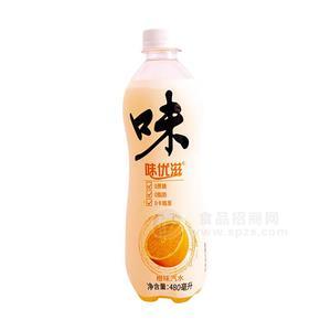 味優(yōu)滋橙味汽水果味飲料480ml