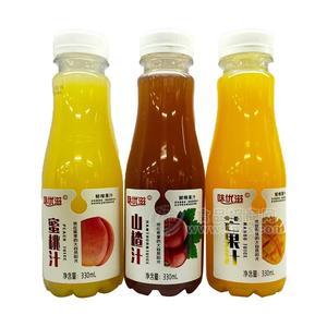 味優(yōu)滋蜜桃汁山楂汁芒果汁復合果汁飲料330ml