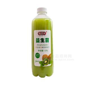 味优滋益生菌发酵猕猴桃汁果汁饮料1.25L