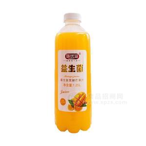 味優(yōu)滋益生菌發(fā)酵芒果汁果汁飲料1.25L