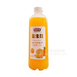 味優(yōu)滋益生菌發(fā)酵橙汁果汁飲料1.25L