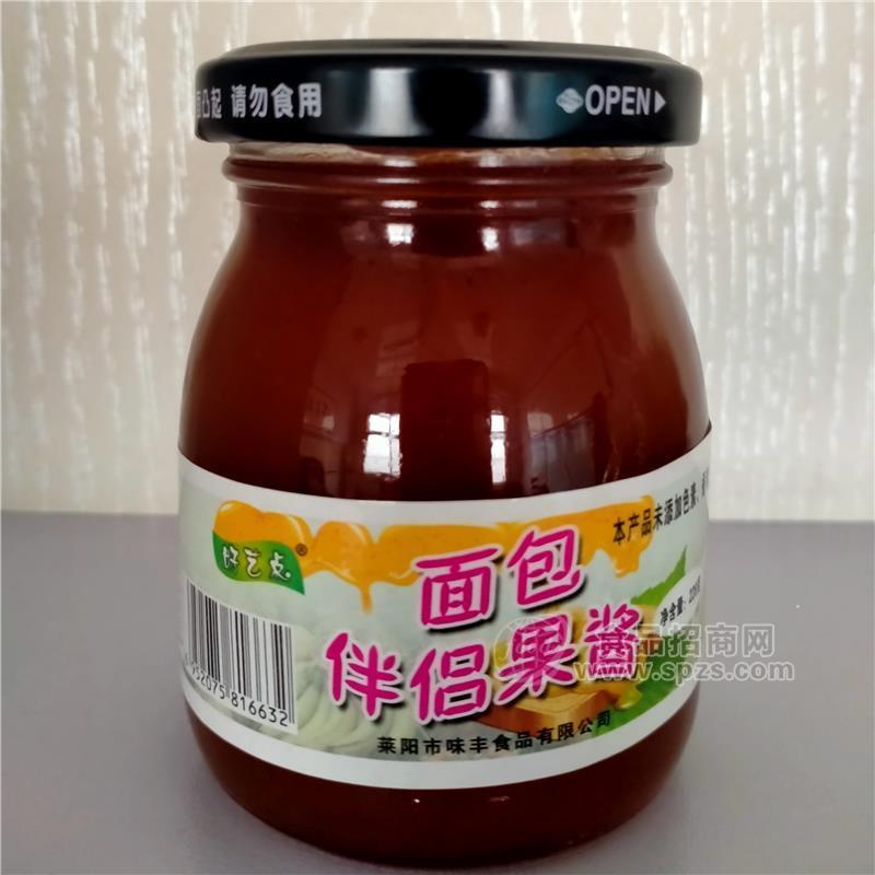 面包伴侶果醬228克/瓶 味豐食品 招商 現(xiàn)貨批發(fā) 商超連鎖 定制代工 OEM貼牌招商