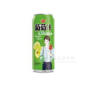 友仁圓葡萄汁果粒果汁飲料招商490ml