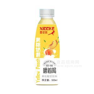 喜多客果粒酸奶飲料乳飲料500ml