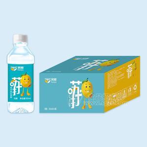 昊雨無汽蘇打水飲料無糖招商350mlX24瓶