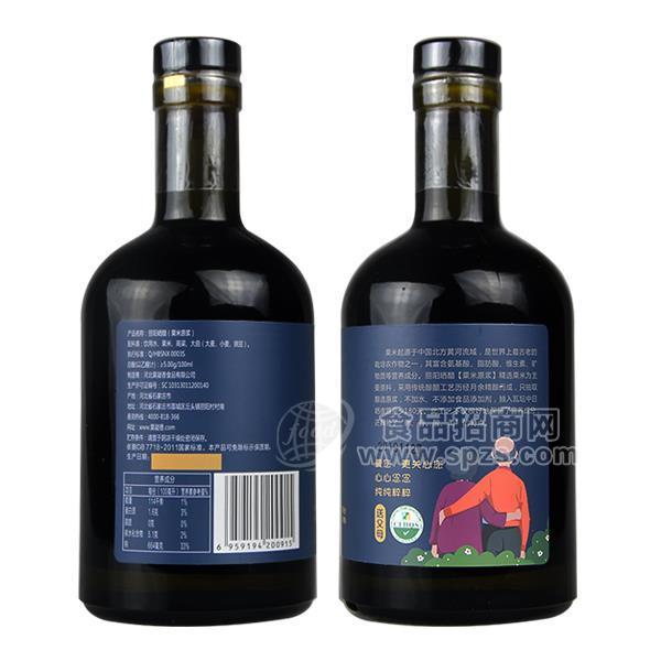 ·丽阳晒醋粟米原浆不含添加剂酿造食醋调味品招商380ml 