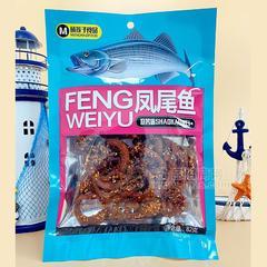 萌孩子烧烤味凤尾鱼休闲食品招商鱼干肉丝82g