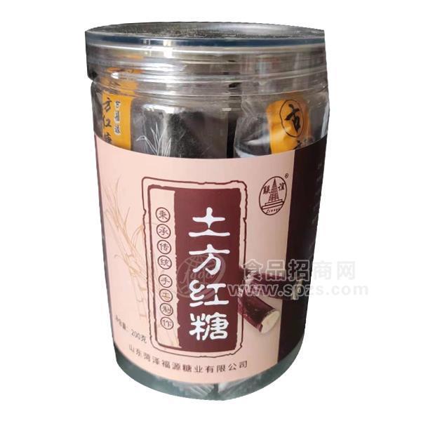 土方红糖调味品招商200g