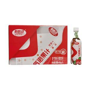 新启动含气梅子醋饮料果汁饮料450gx15瓶