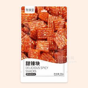 聚辣堂甜辣塊調(diào)味面制品88g