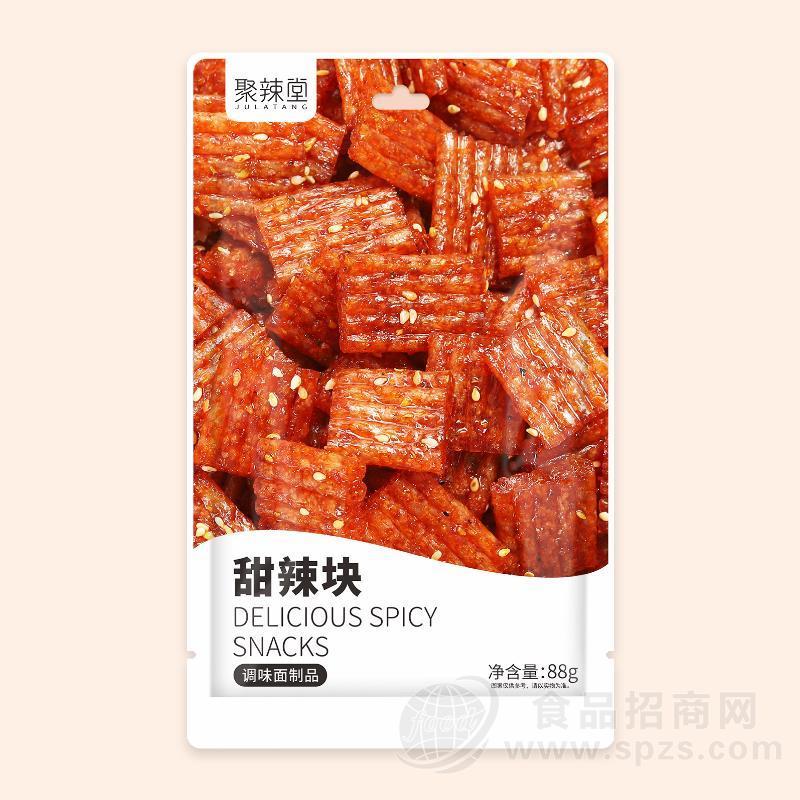 聚辣堂甜辣块调味面制品88g