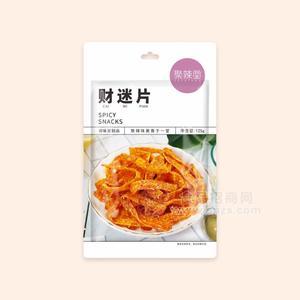 聚辣堂財(cái)迷片調(diào)味面制品休閑食品125g