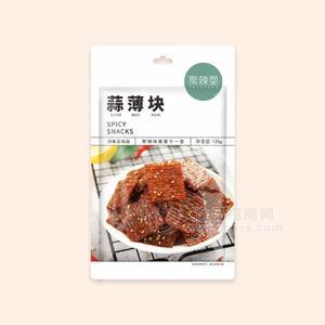 聚辣堂蒜薄塊調(diào)味面制品休閑食品125g