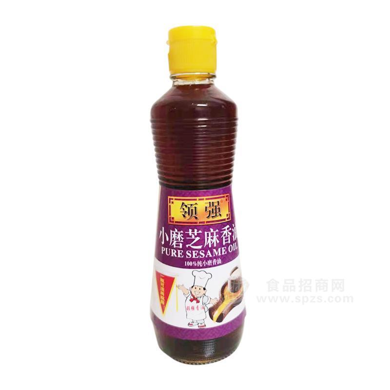 领强小磨芝麻香油调味油招商450ml