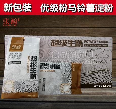 土豆淀粉 258g家庭專用優(yōu)級粉馬鈴薯淀粉 廠家供應(yīng)品質(zhì)保證