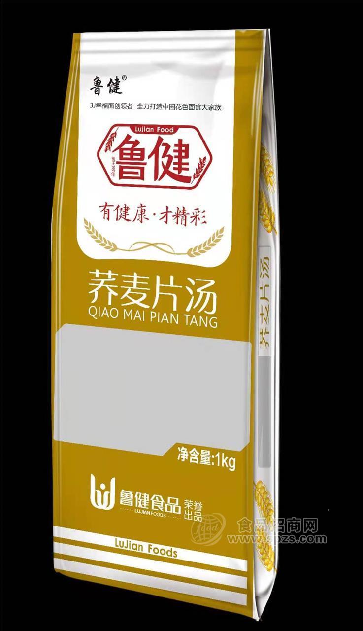 鲁健荞麦片汤面叶挂面