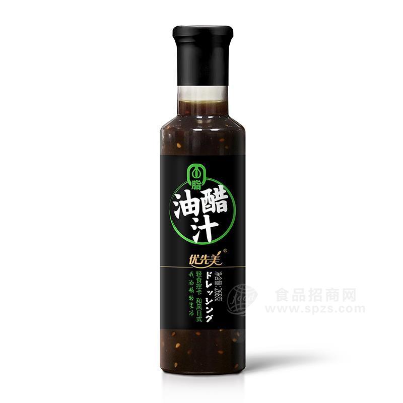 优先美油醋汁招商调味品268g