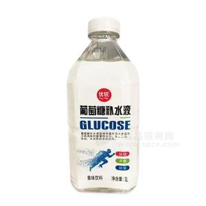 優(yōu)銳葡萄糖補水液果味飲料招商1L