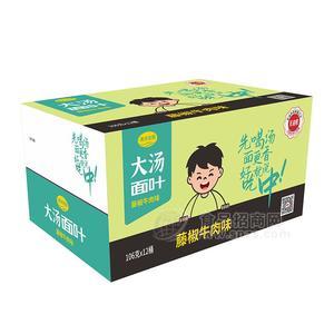 奧京莊園藤椒牛肉味大湯面葉方便食品106gx12桶