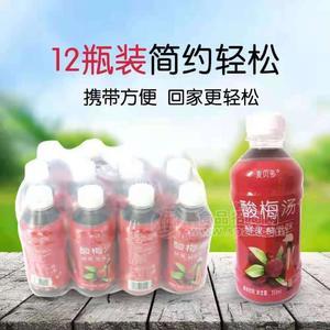 麥貝多酸梅湯風(fēng)味飲料招商350mlX12瓶