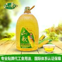 山歌 壓榨一級(jí)玉米油5L  非轉(zhuǎn)基因壓榨精煉玉米胚芽油