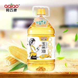 阿巧牌玉米油5L 一级精炼玉米胚芽油 山东优质玉米油招商
