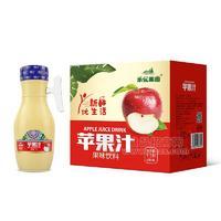 乐优果园苹果汁果味饮料把手瓶装招商1.5L×6瓶