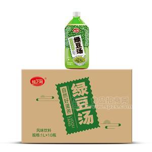 情之潤綠豆湯風(fēng)味飲料招商1L×10瓶