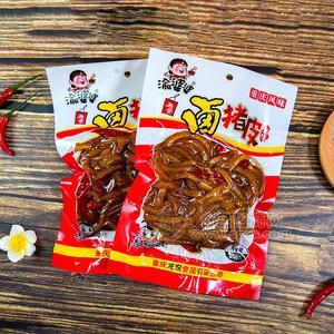 渝婆婆鹵豬皮休閑食品小零食200g