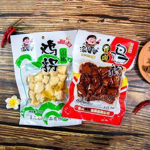 渝婆婆山椒雞拐鹵香雞拐休閑食品200g