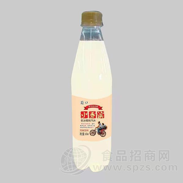 蔔口小香槟老冰棍橙味汽水招商风味饮料600ml