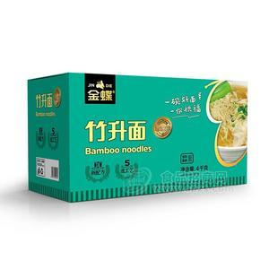 金蝶竹升面非油炸餅形面條招商4kg