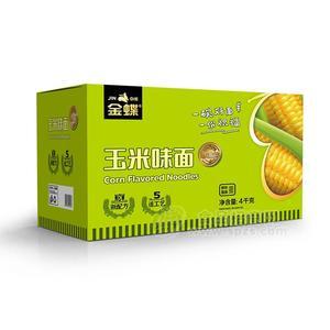 金蝶玉米味面非油炸餅形面條招商4kg