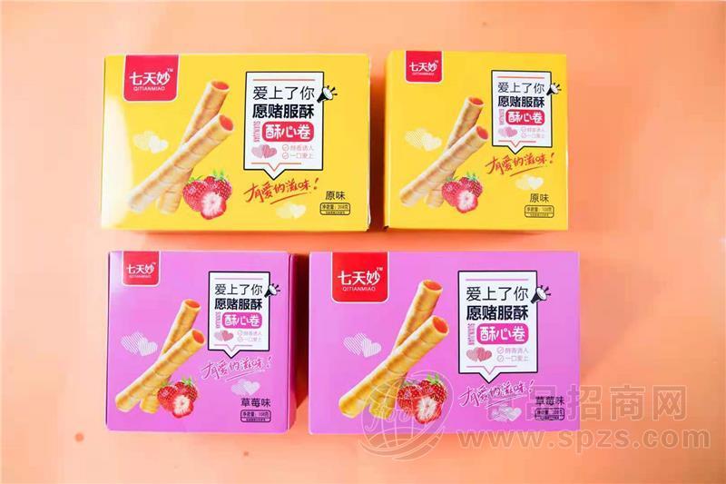 七天妙108克蛋卷/208克蛋卷